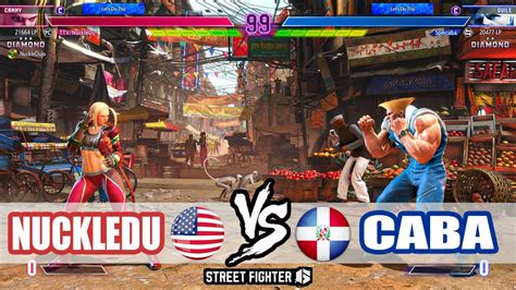 Sf Nuckledu Cammy Vs Caba Guile Street Fighter Youtube