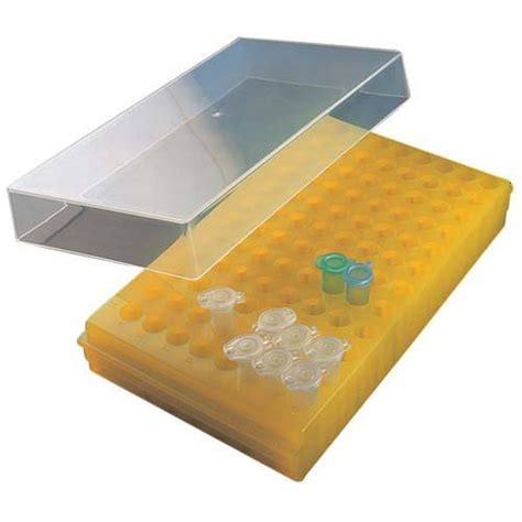 Deltalab M V Reversible Well Rack With Lid Green Pack Of