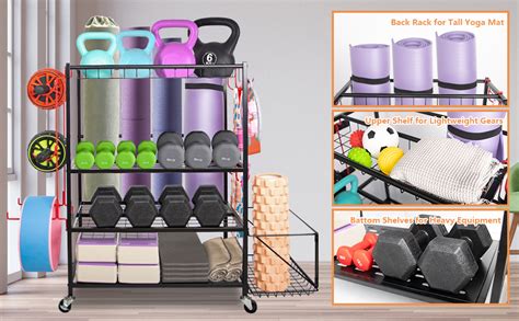 Amazon Oududianzi Yoga Mat Storage Rack Dumbbell Rack Weight