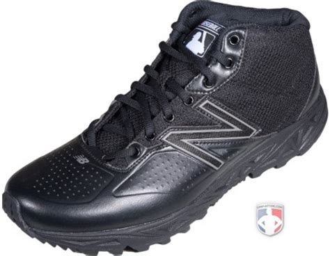 New Balance MLB All-Black Mid-Cut Umpire Base Shoes | MLB Collection ...