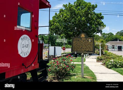 Helena Alabama Usa July 15 2023 Historic Downtown Helena Featuring