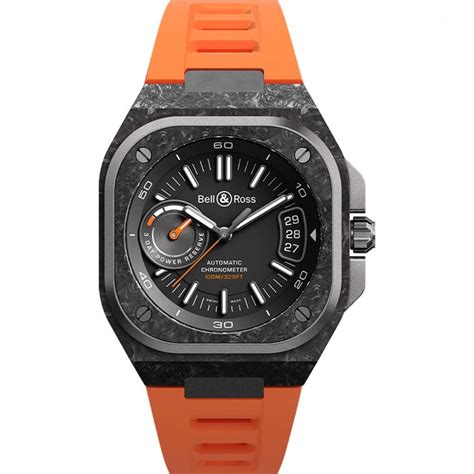 Bell Ross BR X5 CARBON ORANGE Limited Edition Men S Watch XXX 500