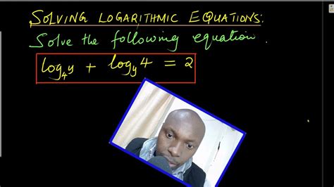 How To Solve Logarithmic Equation With Different Bases Youtube