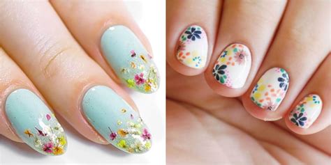 25 Flower Nail Art Design Ideas Easy Floral Manicures For Spring And Summer