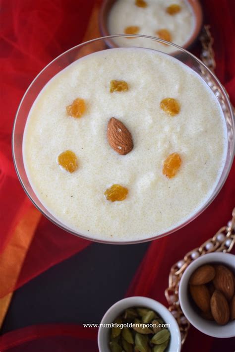 Instant Sooji Ki Kheer Rava Kheer Semolina Pudding Rumki S Golden