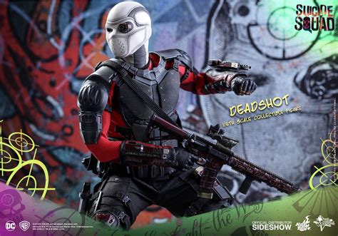 Action Figure Pistoleiro Deadshot Esquadrão Suicida Suicide Squad Escala 1 6 Hot Toys