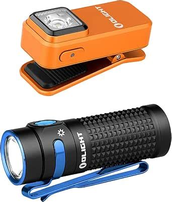 Olight Oclip Rechargeable Edc Flashlight Lumens Dual Light Sources