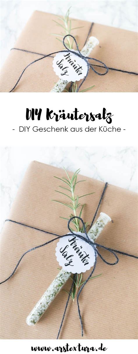 DIY Kräutersalz selber machen ars textura DIY Blog Diy geschenk