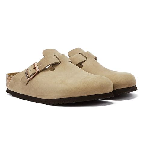 Birkenstock Boston Waxy Tobacco Brown Clogs Tower