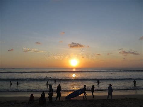 Playa Kuta Bali Imagen De Archivo Editorial Imagen De Vacaciones