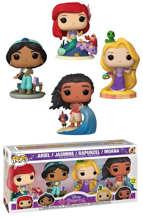 Buy Funko POP Disney Princess 4 Pack Figures at BargainMax | Free ...
