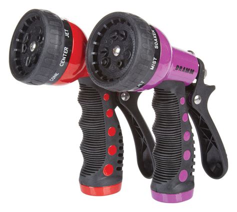 Dramm 10 12700 Touch N Flow 9 Pattern Hose Nozzle Assorted Color