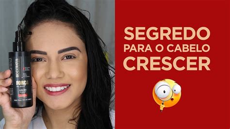 Segredo Para O Cabelo Crescer YouTube