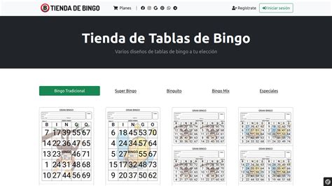 Personaliza Y Descarga Tablas De Bingo En Formato Pdf Para D A Sorte