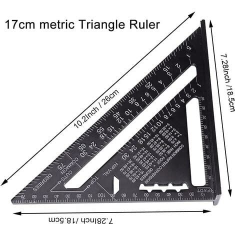 MINKUROW Bcc 17 Cm Aleación De Aluminio Triángulo Transportador