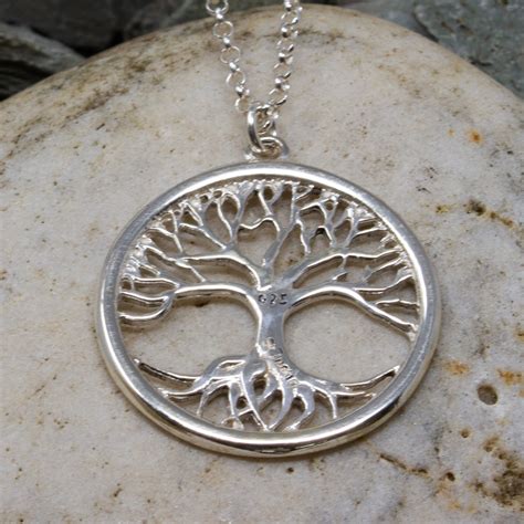 Silver Tree Of Life Necklace