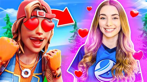 I Played Fortnite With My Girlfriend 😍💘 Clix Youtube