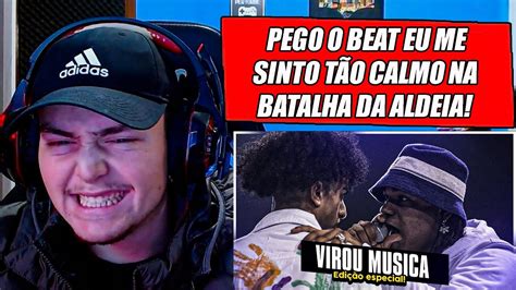 REACT FIZ esse ROUND VIRAR uma MÚSICA 14 Feat CentrodasBatalhas