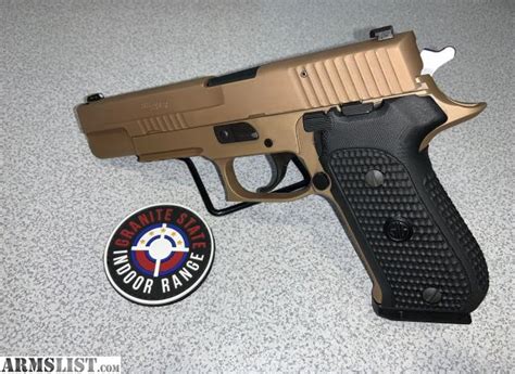 ARMSLIST For Sale Sig Sauer P220 Emperor Scorpion 10MM Used