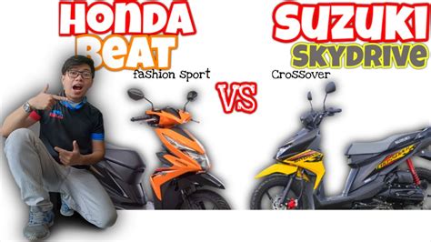 Suzuki Skydrive Crossover Vs Honda Beat Fi Standard Comparison