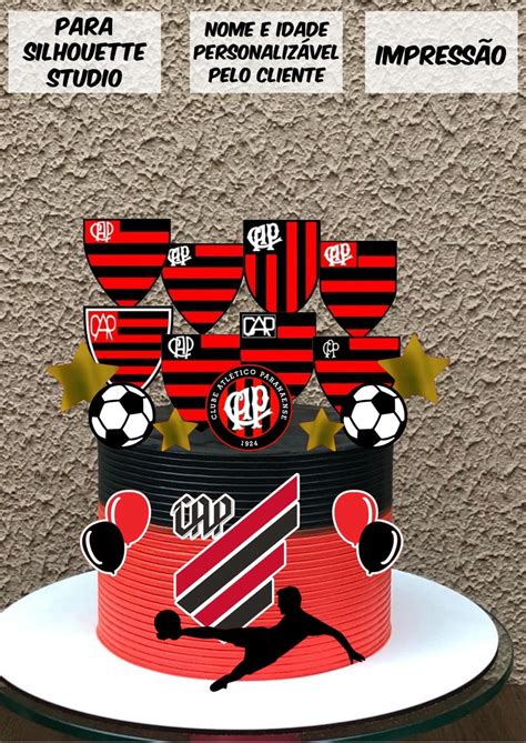 Arquivo De Corte Topo De Bolo Athletico Paranaense Elo