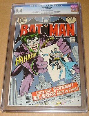 BATMAN 251 CGC 9 4 CLASSIC NEAL ADAMS JOKER COVER STORY 1973 NM USD 1