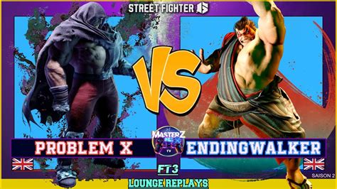 Street Fighter 6 Problem X Mbison Vs Endingwalker Ehonda Lounge