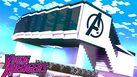 Minecraft NOVA BASE DOS JOVENS VINGADORES Jovens Vingadores 27