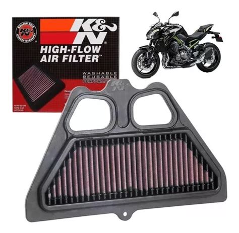 Filtro De Ar K N Kn Kawasaki Z900 2018 A 2022 Ka 9017 Parcelamento