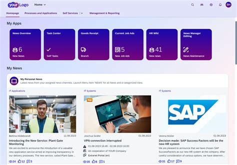 Blogbeitrag Sap Build Work Zone Standard Edition New Site Experience