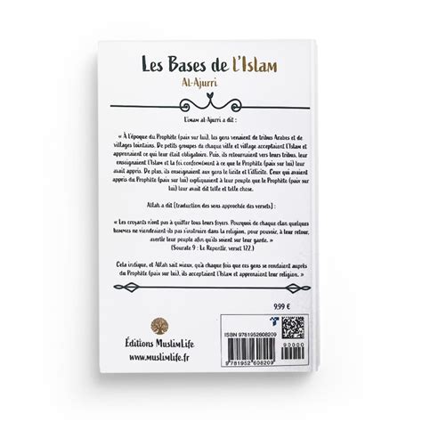 Pack 4 Livres Les Bases De Lislam De La Foi Lattestation De Foi