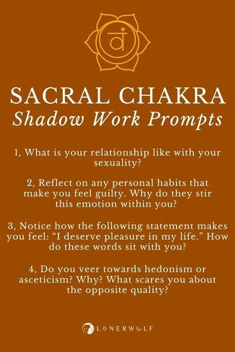 35 Shadow Work Prompts For Each Chakra Shadow Work Shadow Work