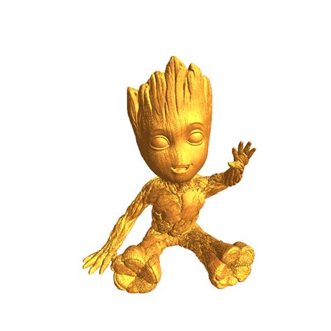 Groot 3d Models Download Creality Cloud