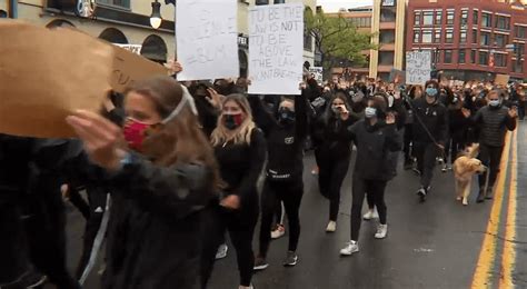 Mainers hold peaceful protest, march through Portland | WGME