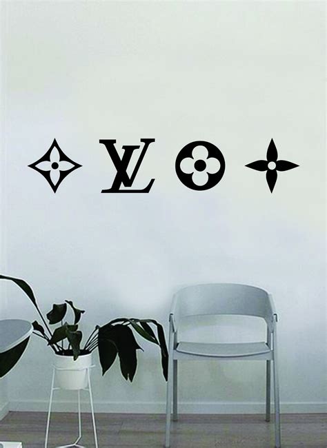 Big Lv Stickers For Wall At Sheryl Booker Blog