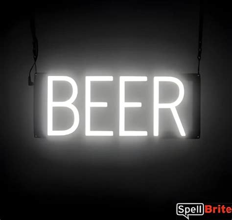 Beer Lichtreclame Neon Led Bord Verlicht Spellbrite 40 X 16 Cm 6 Dimstanden Bol