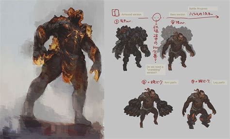 Titan Final Fantasy Concept Art