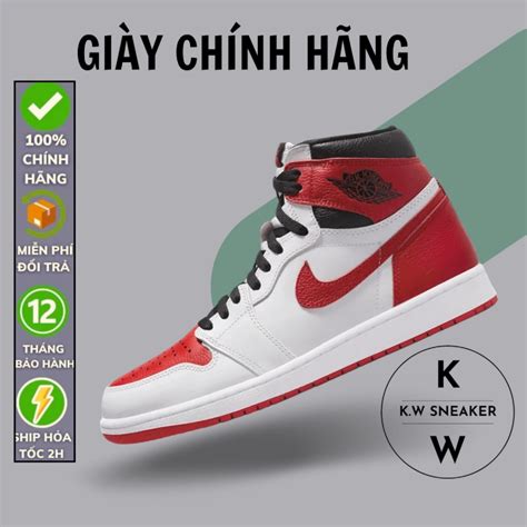 Chính Hãng Giày Nike Air Jordan 1 Retro High Og ‘heritage 555088 161 Shopee Việt Nam