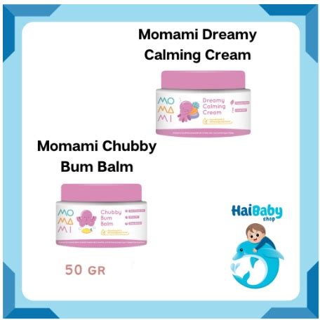 Jual Momami Dreamy Calming Cream Momami Chubby Bum Balm 50 Gr Shopee