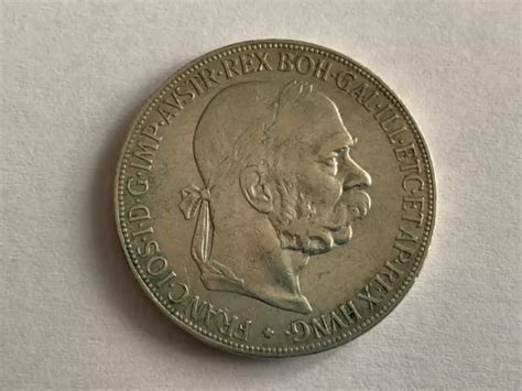 ÖSTERREICH 5 KRONEN Silber Münze Kaiser Franz Josef 1900 Schnäppchen