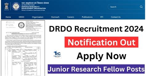 Drdo Recruitment For Jrf Post Salary Rs Pm