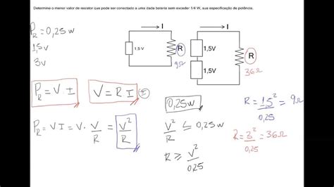 Exercicios Da Segunda Lei De Ohm Resolvidos - Lei Partilha