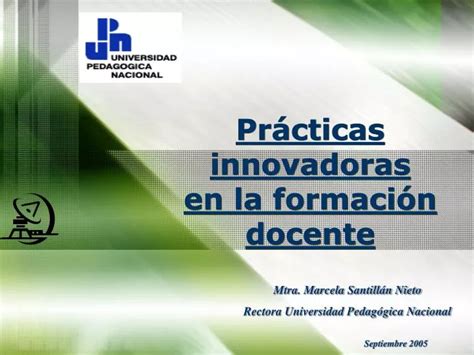 Ppt Pr Cticas Innovadoras En La Formaci N Docente Powerpoint