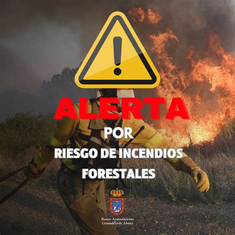 Actualizaci N De La Situaci N De Alerta Por Riesgo De Incendios