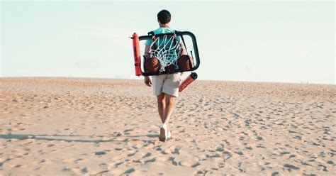 Uball Is A Take Anywhere Ultra Compact Basketball Hoop Set
