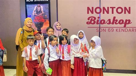 Kegiatan Nonton Bareng Sd Negeri Kendari Di Cinepolis Lippo Plaza