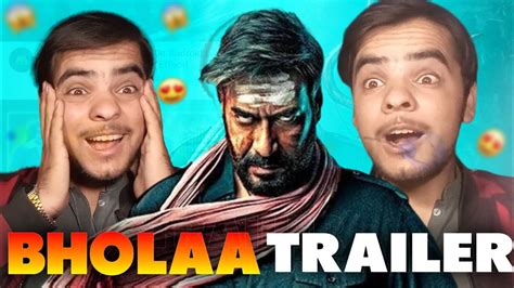 Bholaa Official Trailer Ajay Devgan Bhola Trailer Pakistani