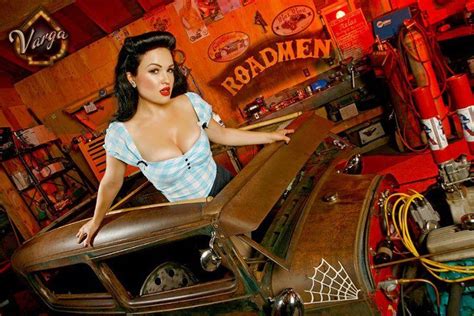 Hot Rod Custom And Classic Car Babes Page
