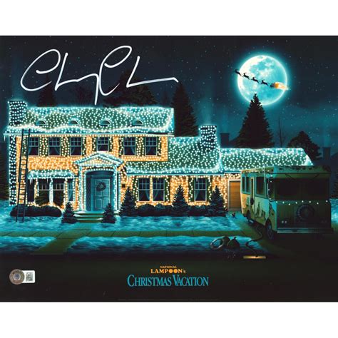 Chevy Chase Signed "National Lampoon's Christmas Vacation" 11x14 Photo ...