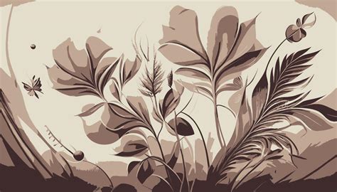 blurred abstract plant background illustration vector graphic, blurry background 19785954 Vector ...